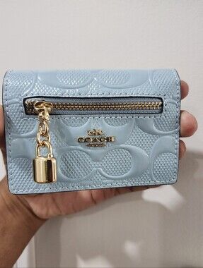 NWT COACH CARD CASE
